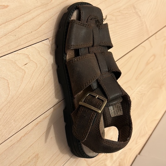 Stride Ride brown sandals size 1.5 M - Picture 5 of 7